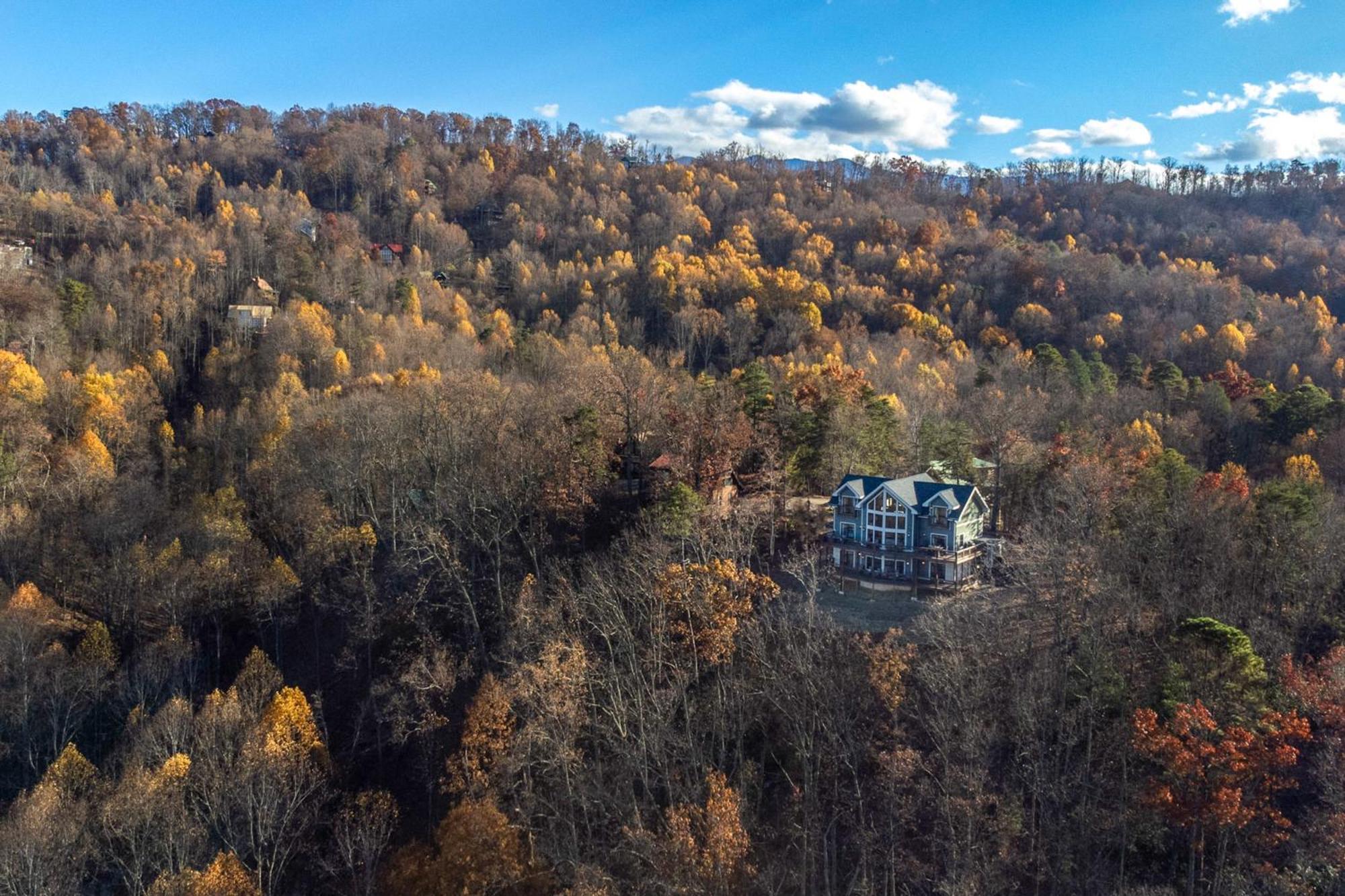 The Treetop Sanctuary Villa Sevierville Bagian luar foto